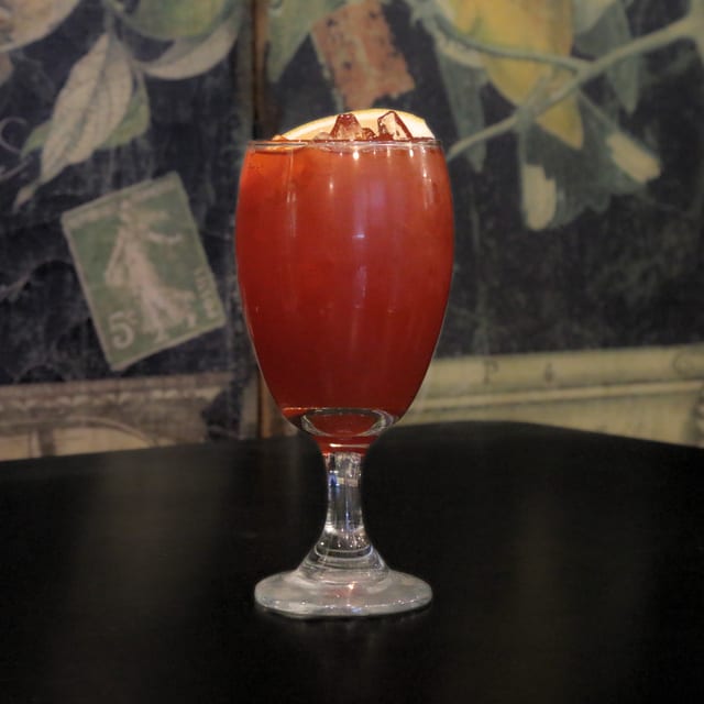 Thai Lemon Iced Tea.